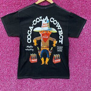 Coca- Cola Drink Promo Vintage-Style T-Shirt size Medium